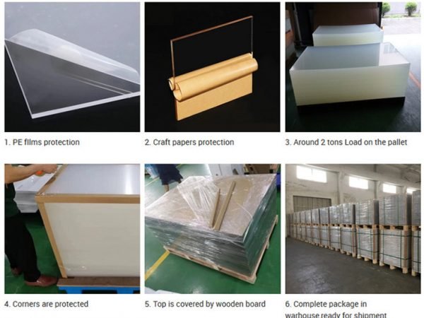 Polystyrene sheet packing
